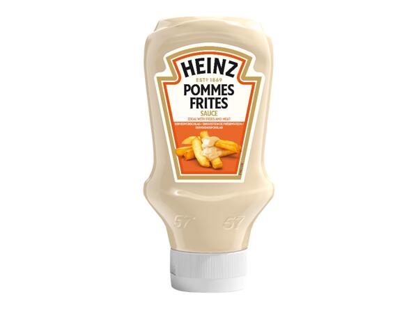Pommes Frites Sauce Top Down