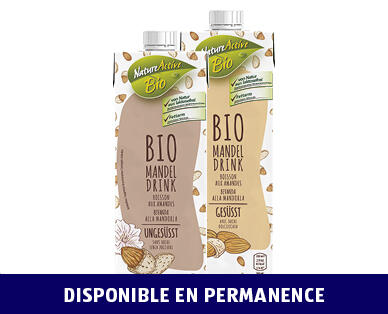 NATURE ACTIVE BIO 
 BOISSON À L'AMANDE BIO
