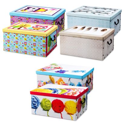 Boîte de rangement en carton