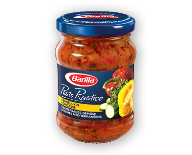Pesto Rustico aux légumes méditerranéens BARILLA