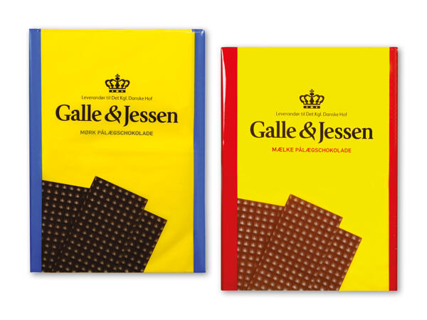 Galle & Jessen pålægschokolade