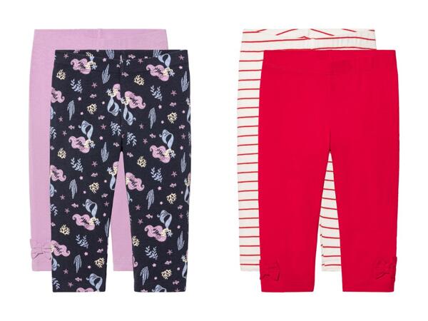 Leggings corsaire, set de 2