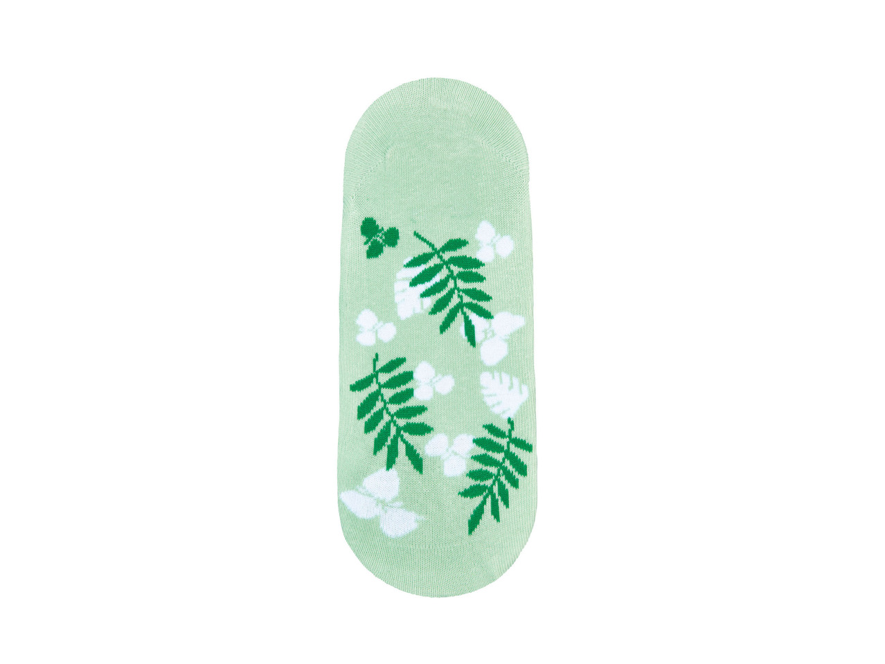 Ladies' Cotton, Footsies 2 pairs