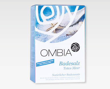 Sel de bain de la mer Morte OMBIA