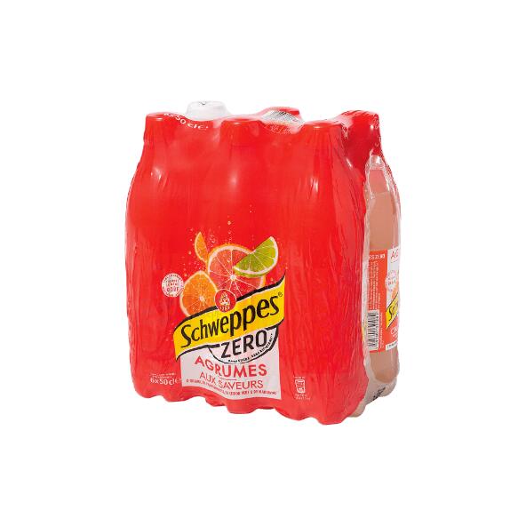 SCHWEPPES(R) 				Agrumes Zero, 6 pcs