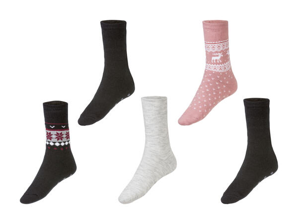 Chaussettes thermorégulatrices avec ABS, 2 paires