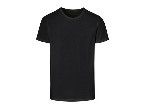 Livergy Men's Black T-Shirts - 3 Pack