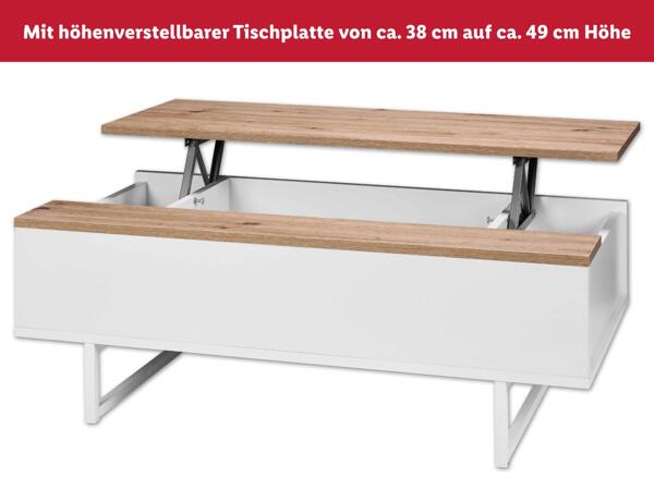 Höhenverstellbarer Couchtisch