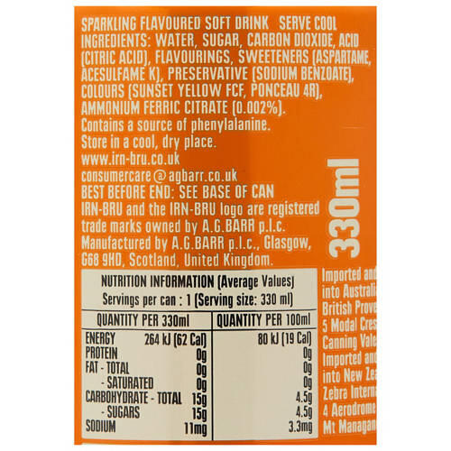 Irn Bru 330ml