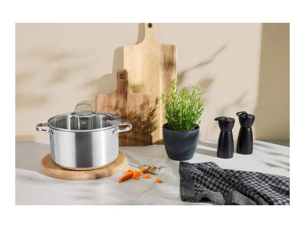 SILVERCREST 24cm Stainless Steel Pot