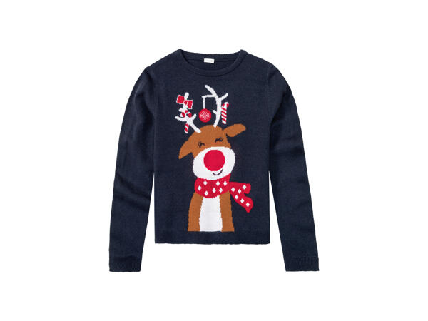 Girls' Christmas Jumper