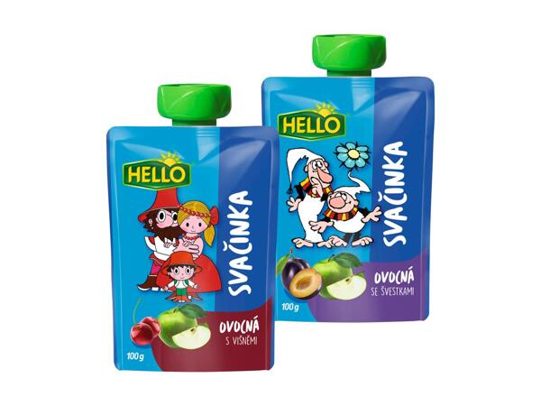 HELLO OVOCNÁ SVAČINKA