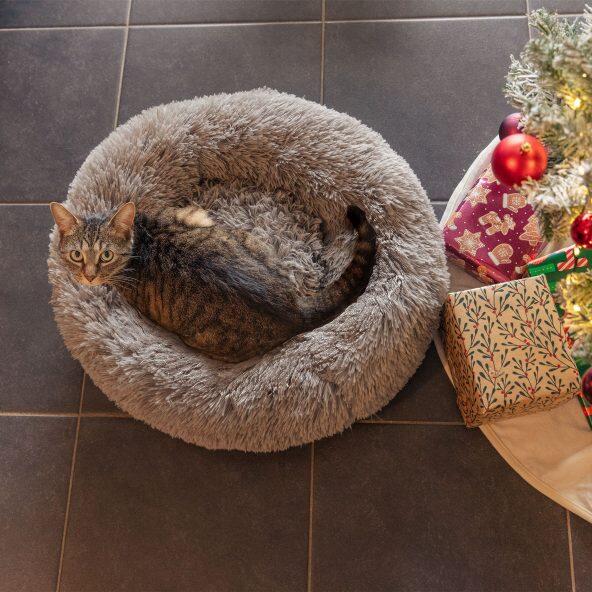 Coussin beignet pour animaux domestiques