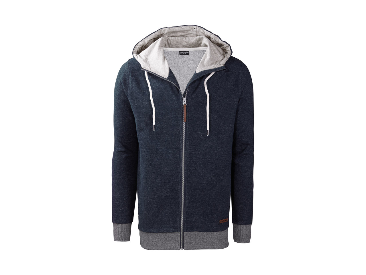 Livergy Men's Zip-Through Hoodie1
