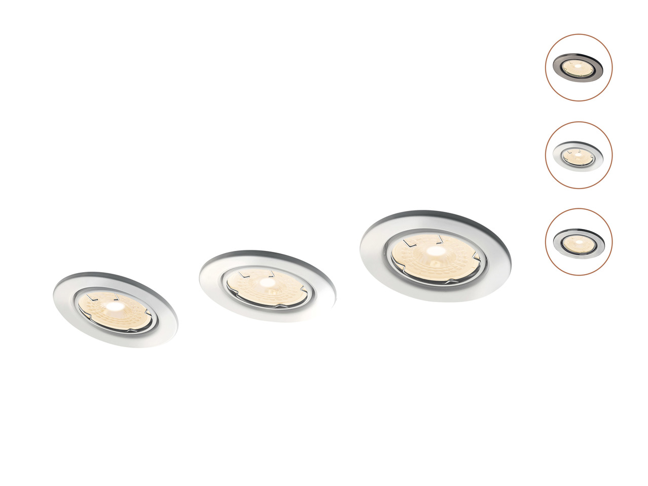 Livarno Lux Recessed LED Spotlights1