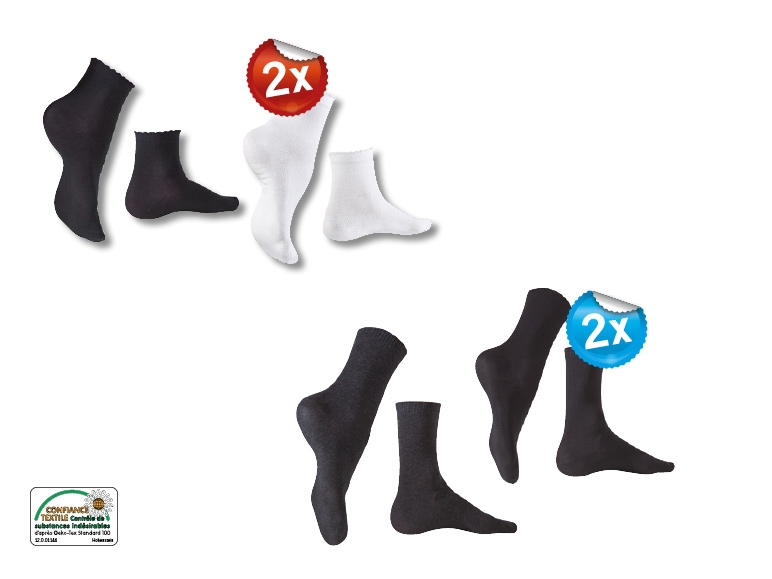 Chaussettes, 2 paires