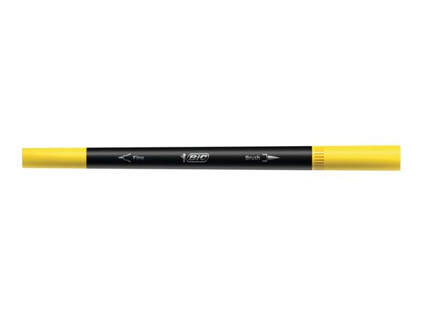 BIC Dual Tip Felt Pens - 6 pack