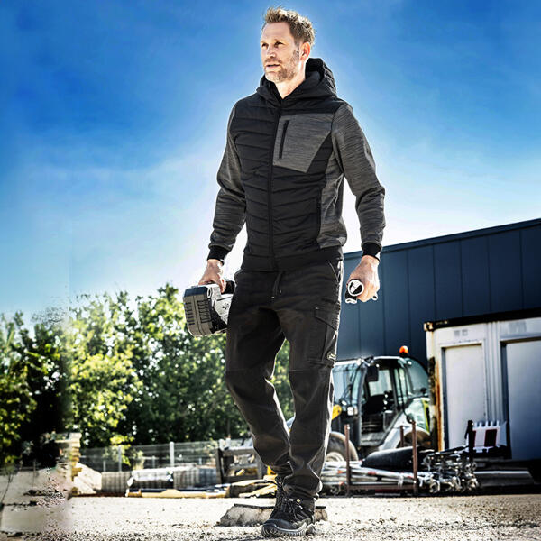 Arbeits-Hybrid-Kapuzenjacke