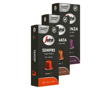 SEGAFREDO(R) 
 ALU KAFFEEKAPSELN NESPRESSO(R) KOMPATIBEL