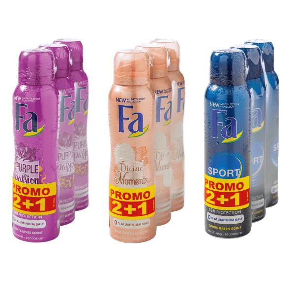 Fa deodorant, 3-pack