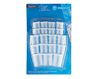 Paint Accessories – Cup, Pot, Sponge