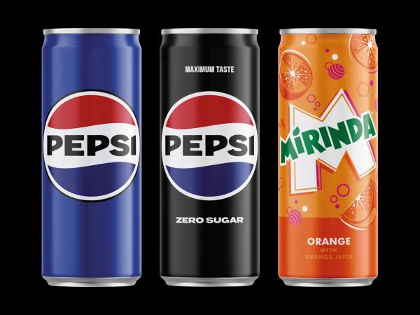 Cola, Zero Cola oder Mirinda Orange