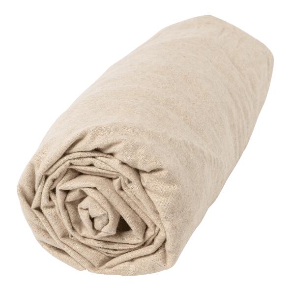 NOVITESSE(R) 				Drap-housse XXL en flanelle, 2 pers.