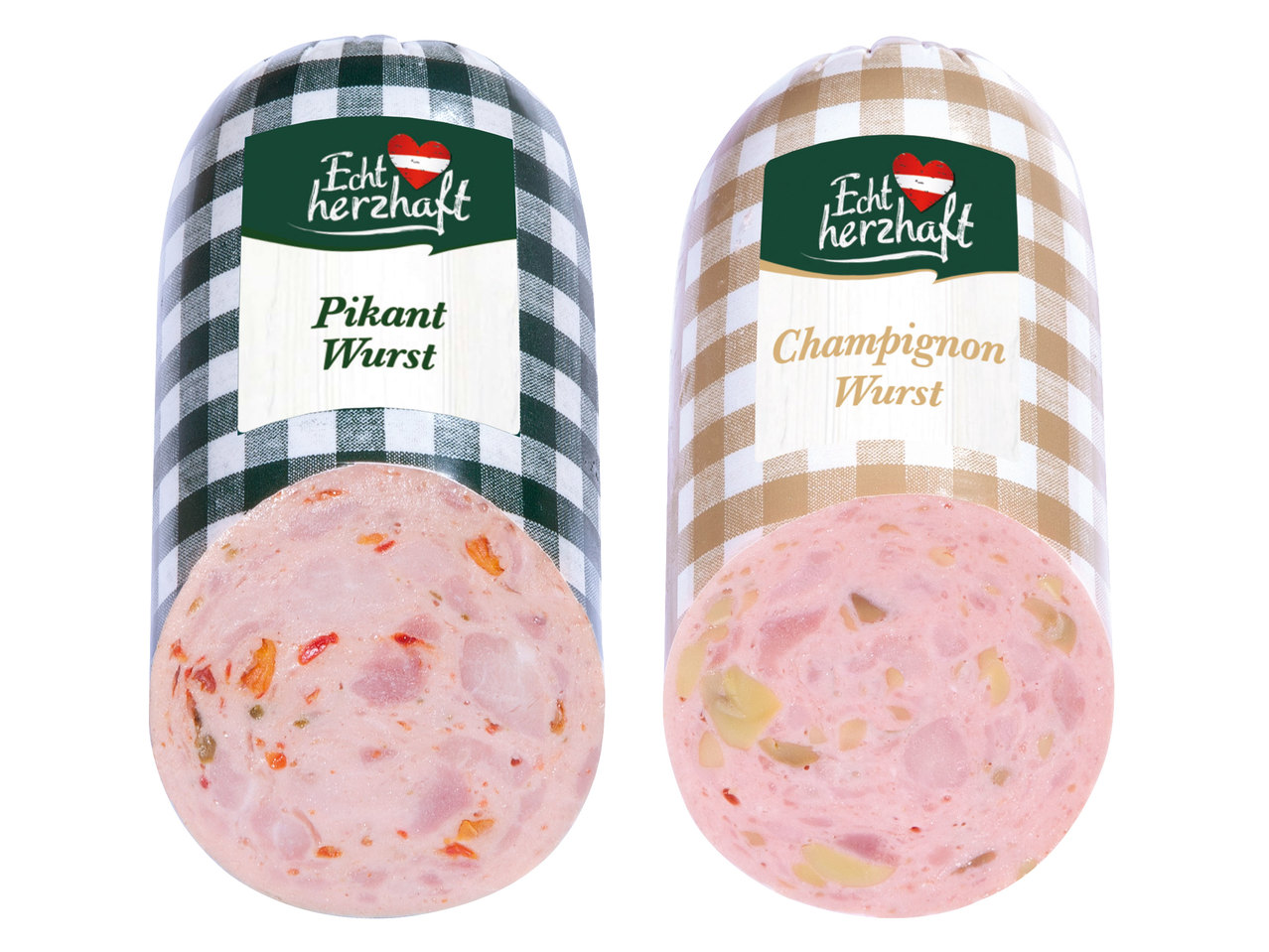 ECHT HERZHAFT Stangenwurst