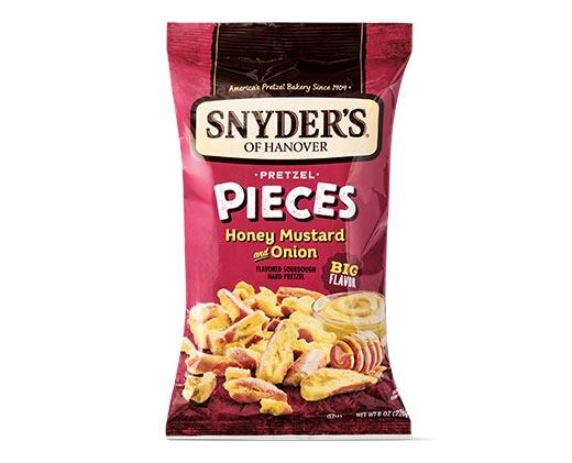 Snyder's of Hanover Honey Mustard or Hot Buffalo Pretzel Pieces