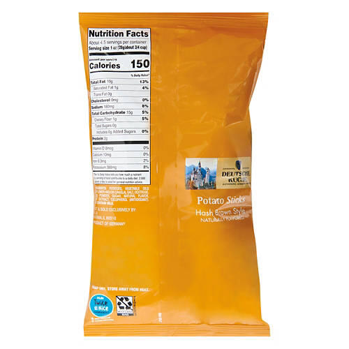 Hash Brown Style Potato Sticks, 4.41 oz