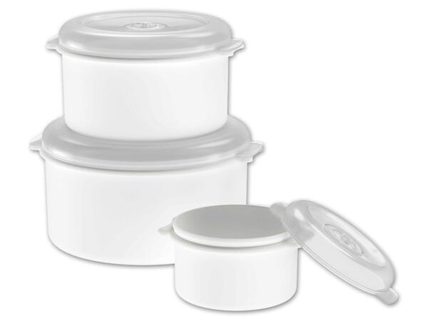 Mikrowellendosen-Set, 3-teilig