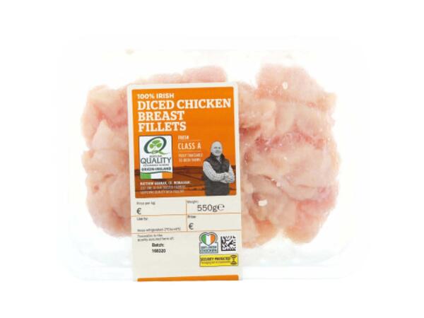 Fresh Diced Chicken Breast Fillets