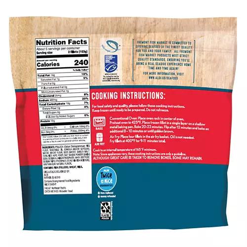 Wild Caught Beer Battered Fish Fillets, 10 count