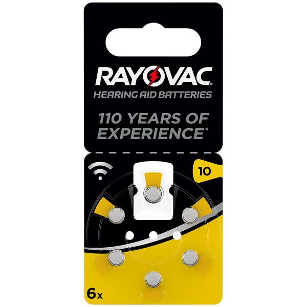 Piles pour appareils auditifs Rayovac