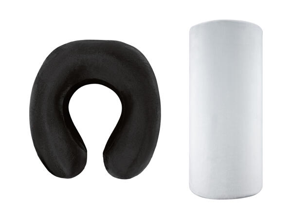 Oreiller repose-nuque/​coussin demi-cylindrique