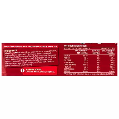 Raspberry Biscuit 140g