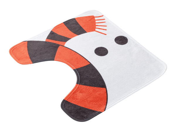 Livarno Home Christmas Bathroom Mat Set