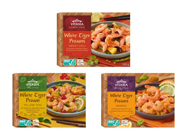 Crevettes ASC aux légumes