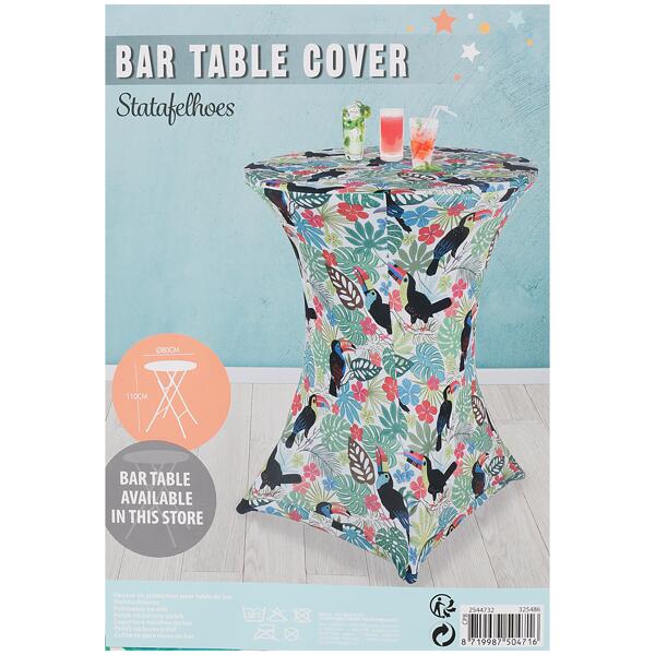 Housse pour table haute