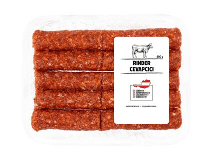 Frische Cevapcici vom Rind