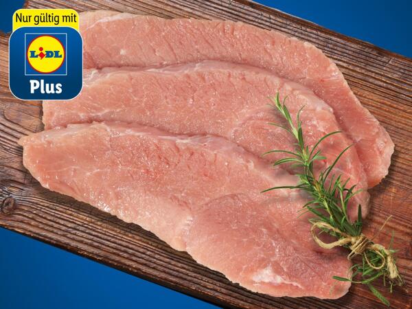 Frische Schweinsschnitzel