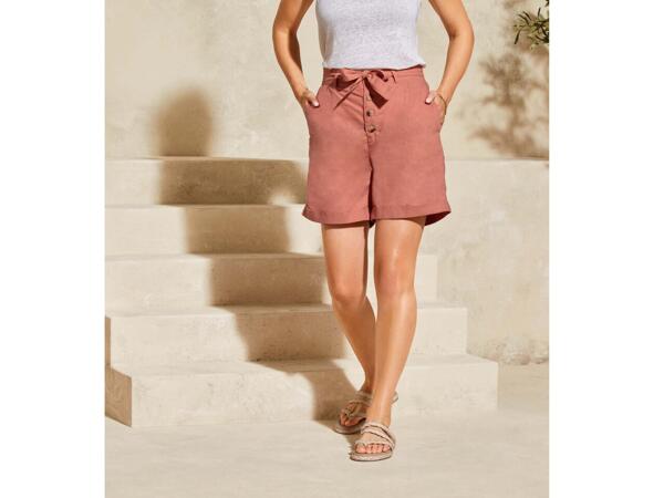 Ladies' Linen Shorts
