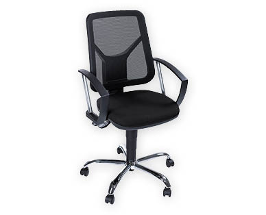 Sedia girevole con braccioli per adulti LIVING STYLE
