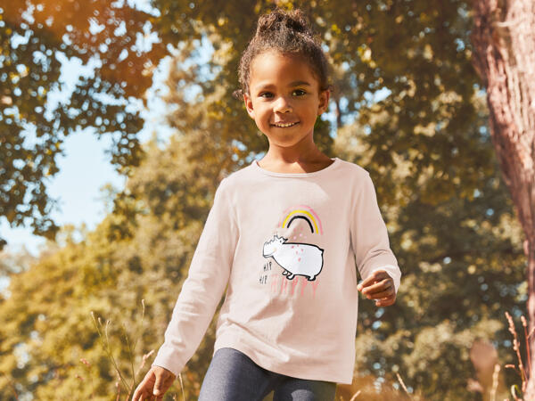 Kleinkinder Langarmshirt, 2 Stück