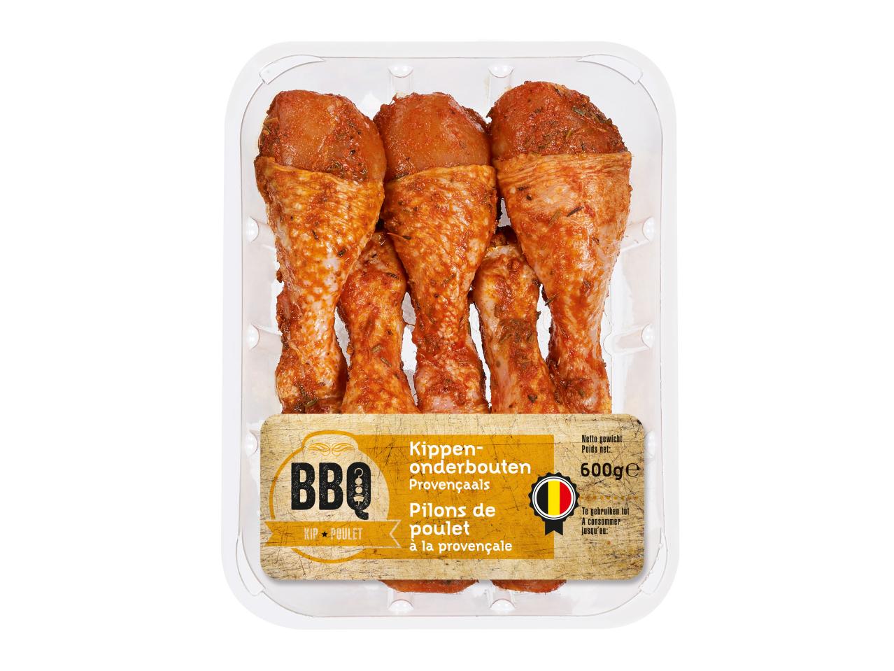 Gemarineerde kippenonderbouten