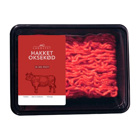 Hakket oksekød