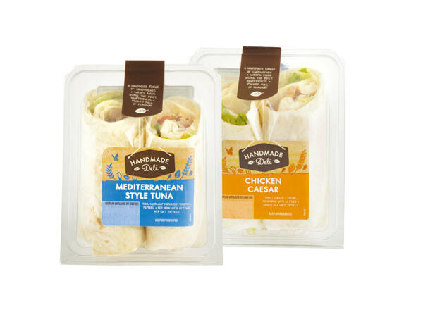 Freshly Made Wraps