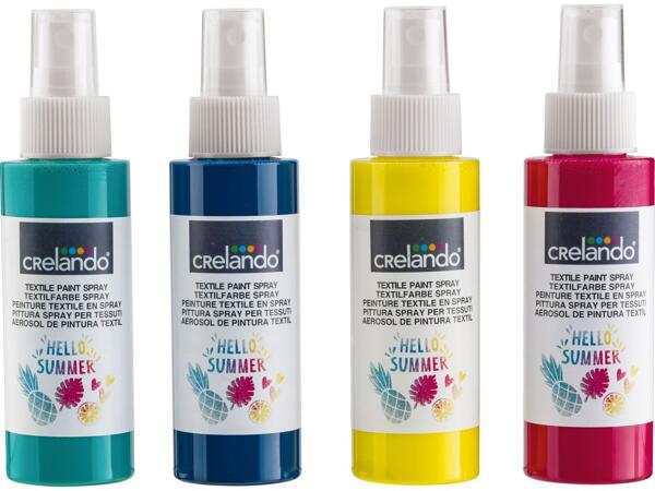 Fabric spray paint or pens