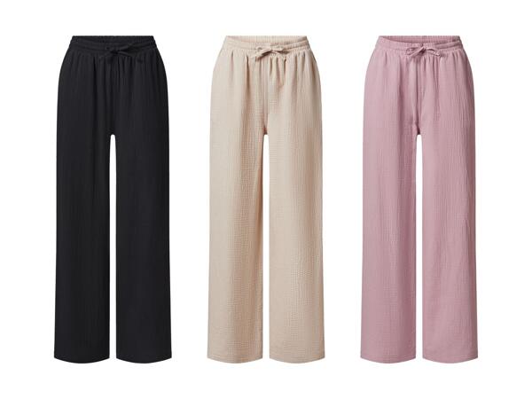 Pantaloni in mussola