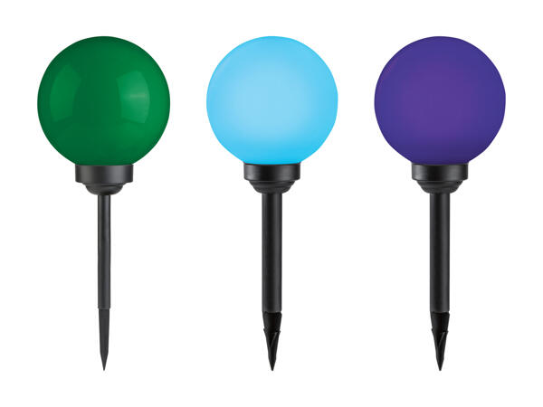 LIVARNO LUX(R) LED-kuglelampe med solceller